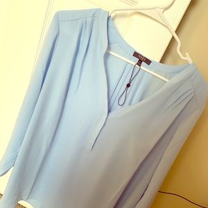 Robin’s egg blue Blouse. NYDJ. Size 14. XL. New!